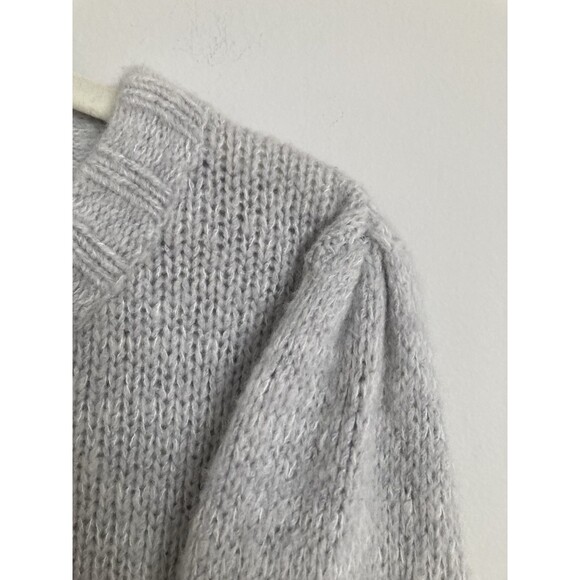 Rails Sybil Sweater MEDIUM Wool Cashmere Alpaca Gray Crew Neck - Picture 10 of 12